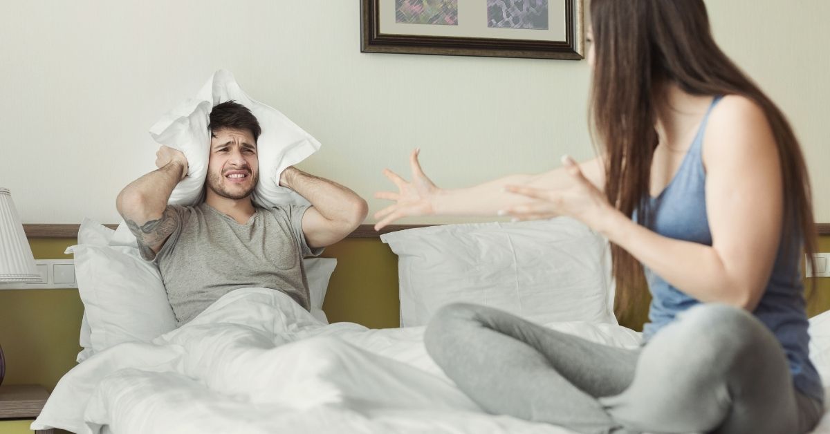 Non avere voglia di fare l'amore donna