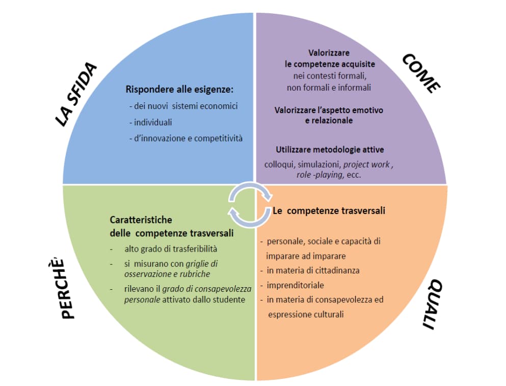 Competenze trasversali del PCTO