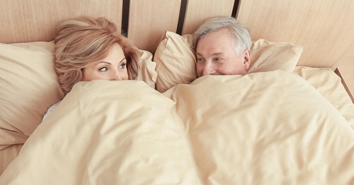 Una donna in menopausa si bagna?