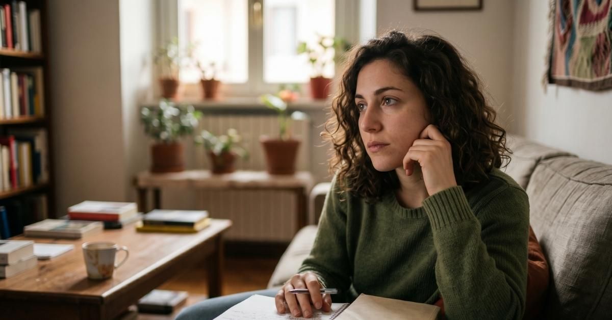 Persona con ADHD che affronta difficoltà di intimità nella coppia