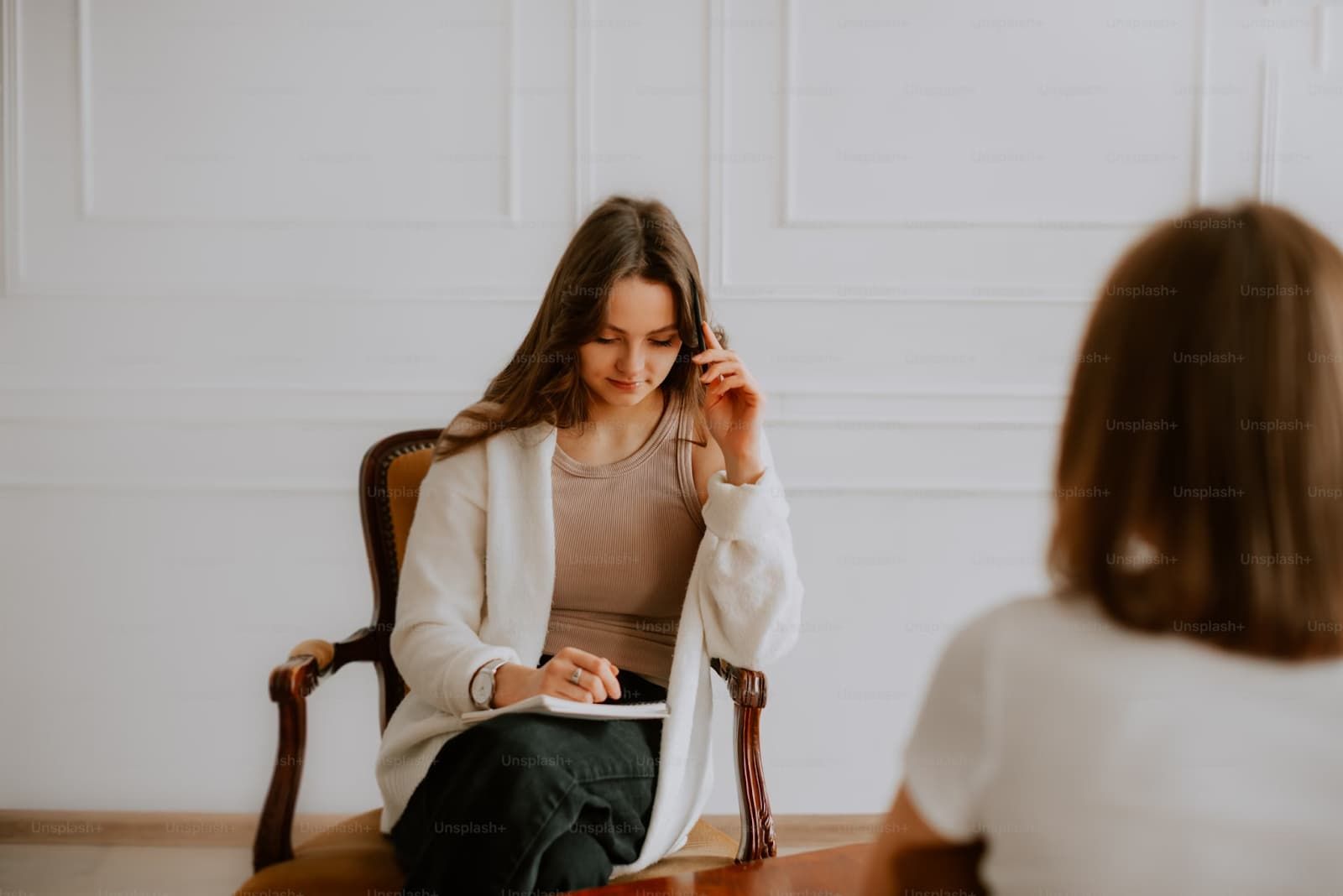 Psicoterapeuta che tratta la letargia