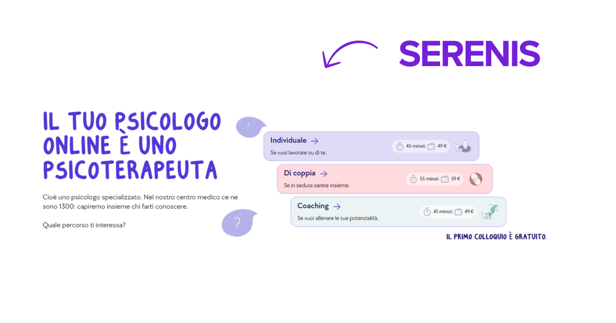 psicoterapia di Serenis
