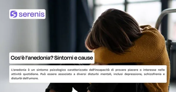 Cos'è l'anedonia