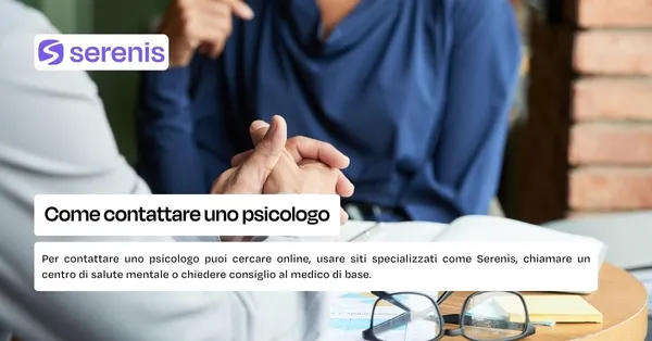 Come contattare uno psicologo