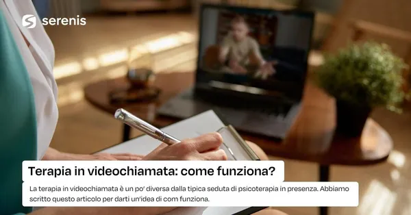Come funziona la psicoterapia in videochiamata