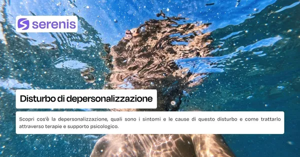 Disturbo di depersonalizzazione o derealizzazione
