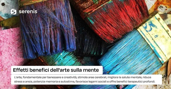 Effetti benefici dell'arte sulla mente