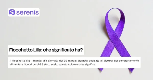 Fiocchetto Lilla