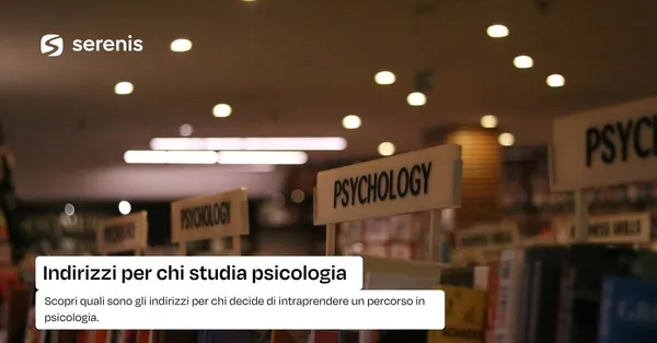 Indirizzi per chi studia psicologia