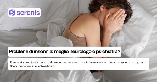 Neurologo o psichiatra per l'insonnia