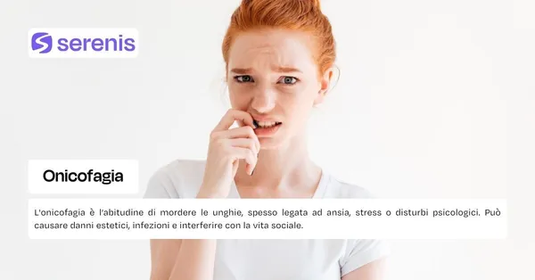 Onicofagia cos'è