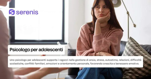 Psicologo per adolescenti