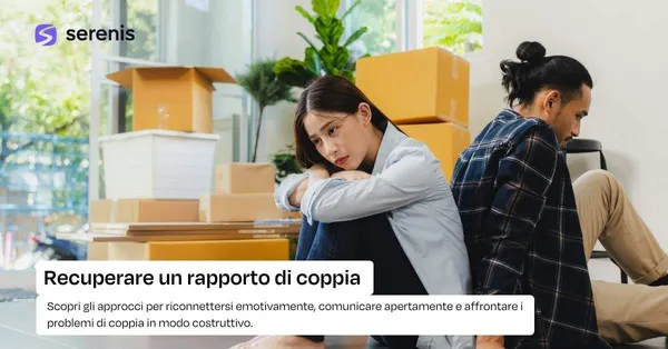 Come recuperare un rapporto di coppia