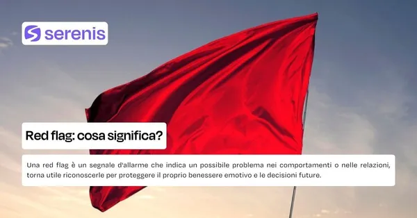 Red flag cosa significa