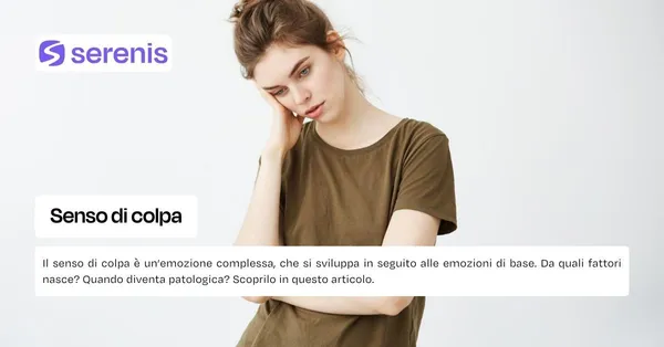 Cos'è il senso di colpa.