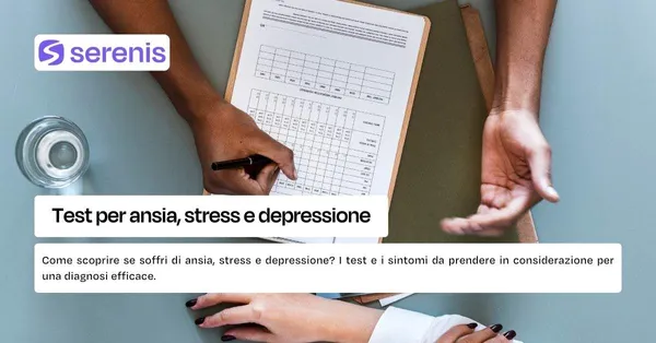 Test per ansia, stress e depressione