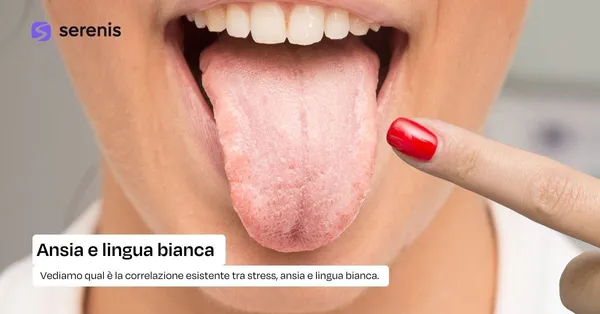 ansia e lingua bianca