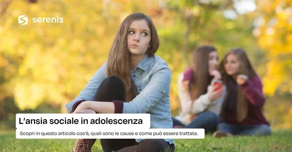 ansia sociale in adolescenza