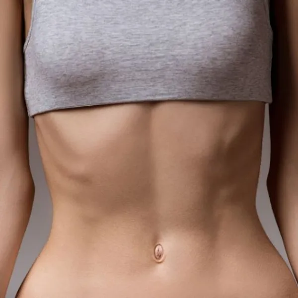 Cachessia - busto di donna magra