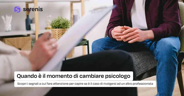 quando cambiare psicologo