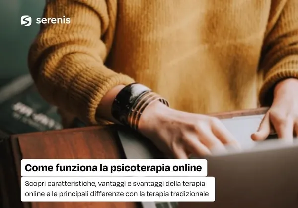 Come funziona la terapia online