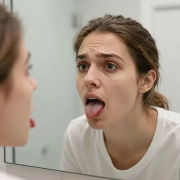 Correlazione tra lingua bianca e ansia