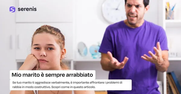 Mio marito mi aggredisce verbalmente