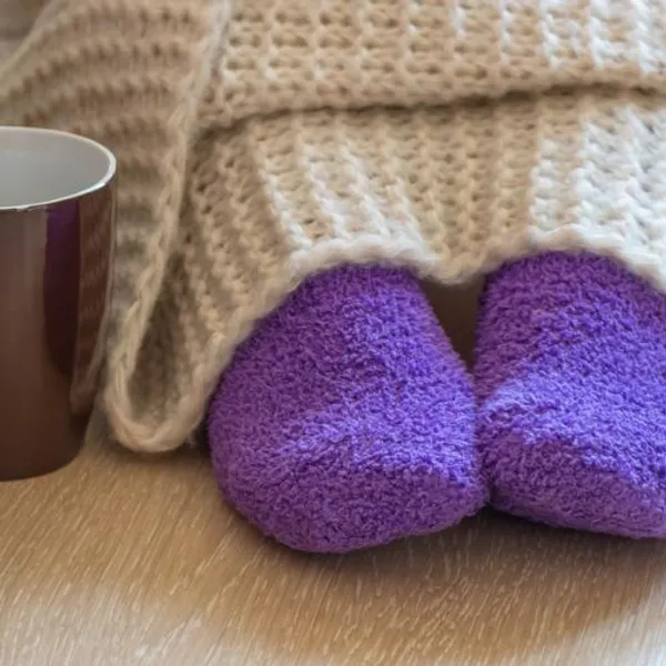 Piedi freddi per colpa dell'ansia