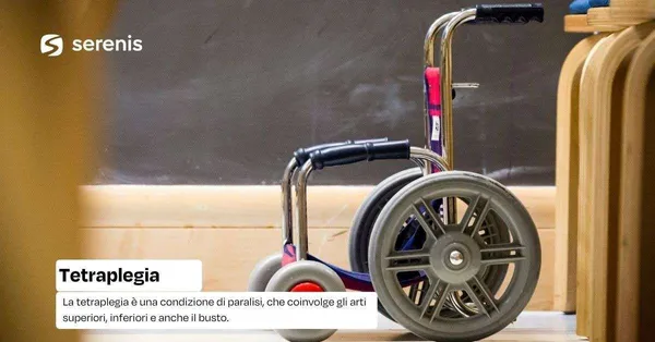 sedia a rotelle tetraplegia