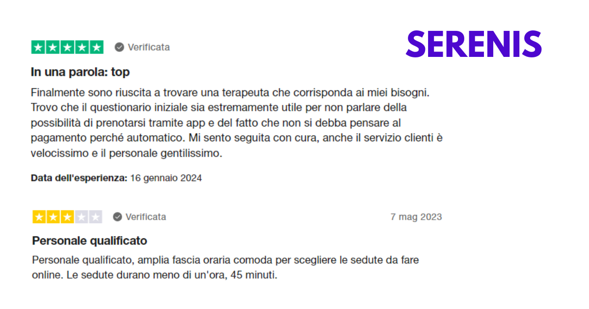 recensioni serenis