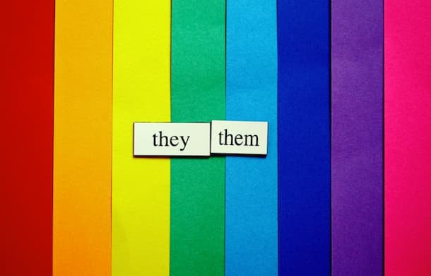 L’uso di pronomi non-binary