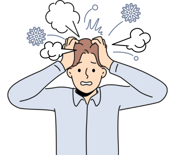 stress e sangue da naso conseguenza